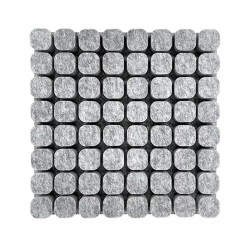 Paneles Acústicos ECO45 PET Reciclado 60x60 cm | Pack 10